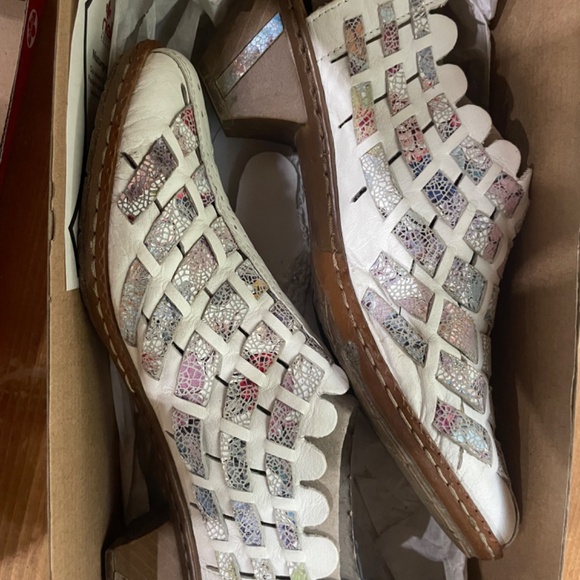 Reiker weiss kombi ladies shoe - Picture 4 of 5